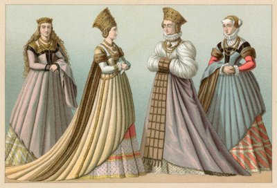 Europa Traje del Siglo XVI de French School