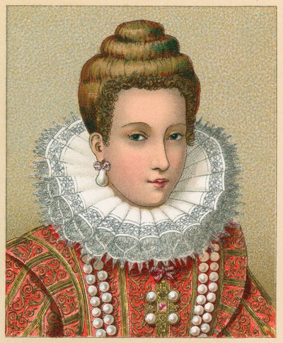 Europa Traje del siglo XVI de French School
