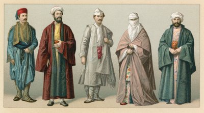 Traje europeo de Turquía de French School