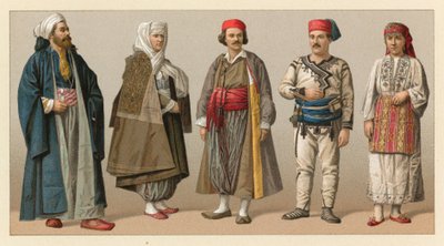 Traje de Turquía Europea de French School