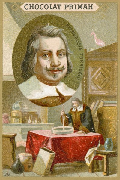 Evangelista Torricelli, físico y matemático italiano de French School