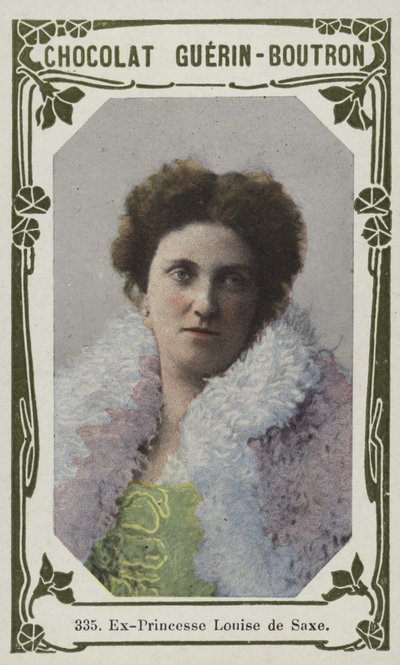 Ex-Princesa Luisa de Sajonia de French School