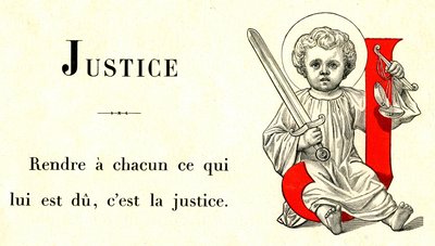 Extracto del Alfabeto del Niño Jesús, edición Alfred Mame a Tours de French School