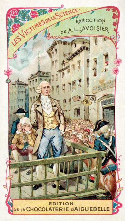 Ejecución de Antoine Lavoisier, 1794 de French School