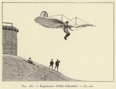 Experiencias de Otto Lilienthal, El vuelo de French School