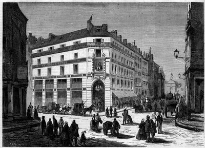 Vista exterior de las nuevas tiendas en el Grand Conde, en París, inauguradas el 8 de abril de French School