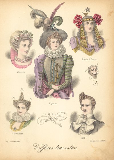 Peinados extraordinarios de French School