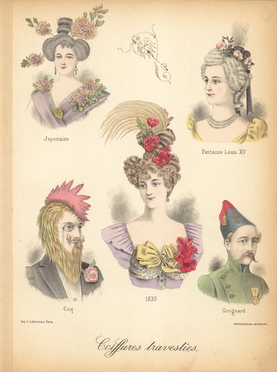 Peinados extraordinarios de French School