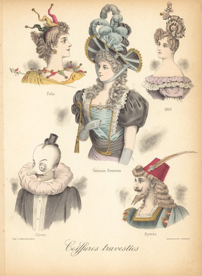 Peinados extraordinarios de French School