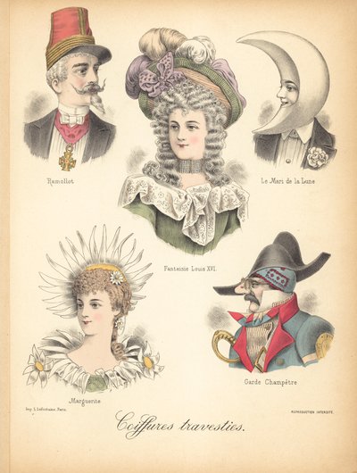 Peinados extraordinarios de French School