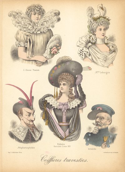 Peinados extraordinarios de French School
