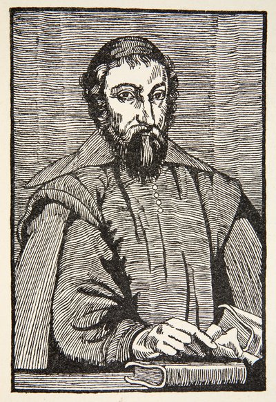 Fabri de Peiresc, copia de Boris Mestchersky (d.1957) ilustración de Histoire de la Nation Francaise, Sciences, Volúmenes I y II, por Gabriel Hanotaux (1853-1944), 1924 de French School