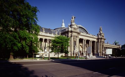 Fachada del Grand Palais, construido por Henri Deglane, Albert Louvet y Albert Thomas, 1897-1900 de French School