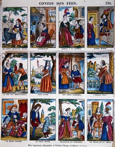 Cuentos de hadas, c.1840 de French School