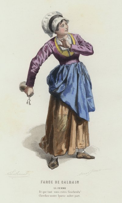 Farce De Calbain de French School