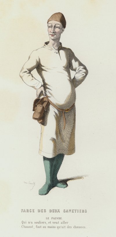 Farsa de los Dos Zapateros de French School