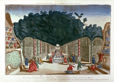 Banquete ofrecido por el Embajador de Francia en Madrid para el matrimonio de la Infanta de España de French School