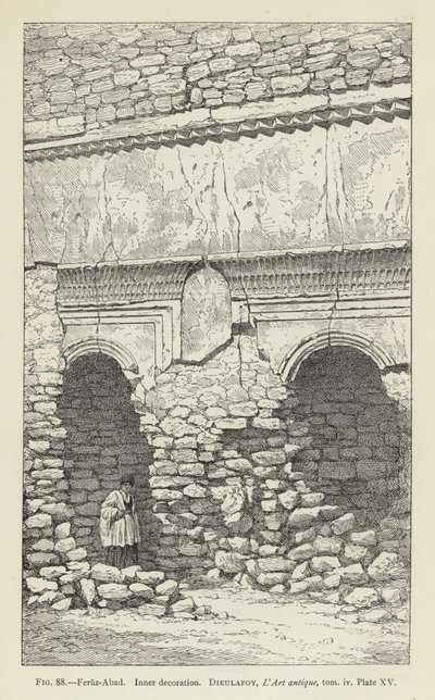 Feruz-Abad, Decoración interior de French School