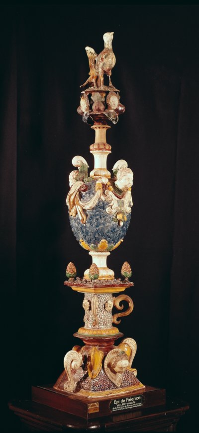 Remate, hecho en Manerbe cerca de Lisieux de French School