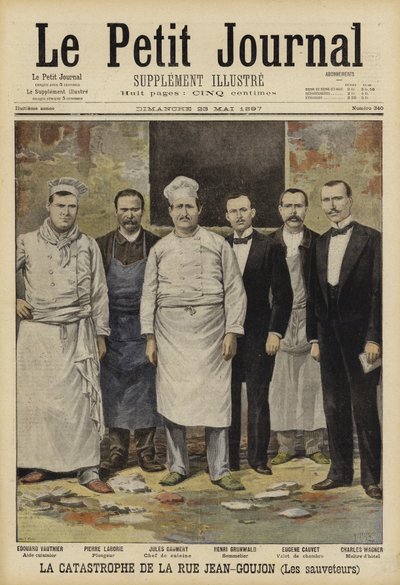 Incendio en el Bazar de la Caridad, París, 1897 de French School