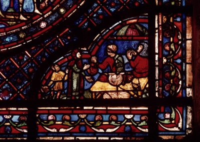 Mercaderes de pescado, (detalle) de French School