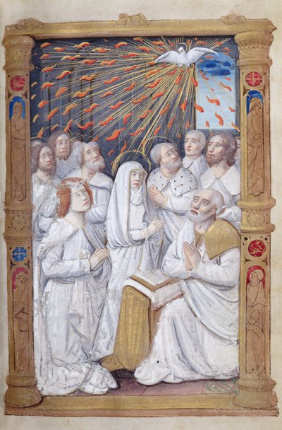 Fol.48r Pentecostés, de Heures a l