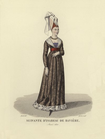 Seguidora de Isabel de Baviera de French School
