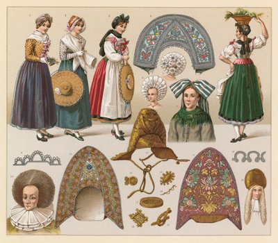Traje de Francia de French School