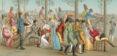 Traje de Francia de French School
