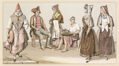 Traje de Francia de French School