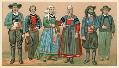 Traje de Francia de French School