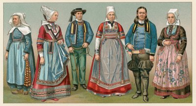 Traje de Francia de French School