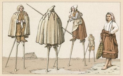 Traje de Francia de French School