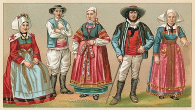 Traje de Francia de French School