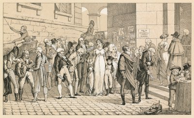 Francia, traje del siglo XIX de French School