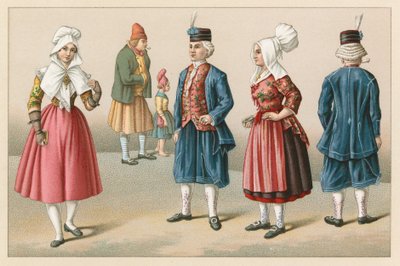 Francia, Traje del siglo XIX de French School