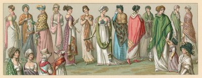 Traje de Francia XVIII-XIX de French School