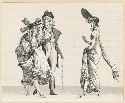 Francia, Traje del siglo XVIII de French School
