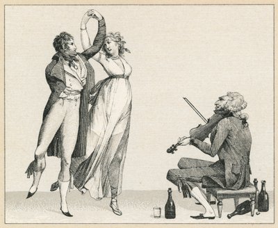 Traje de Francia del Siglo XVIII de French School
