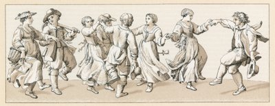 Traje del siglo XVII de Francia de French School