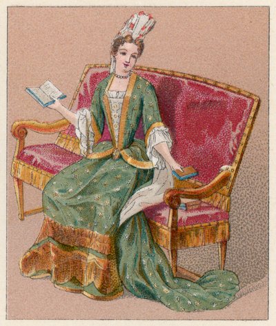 Traje del siglo XVII de Francia de French School