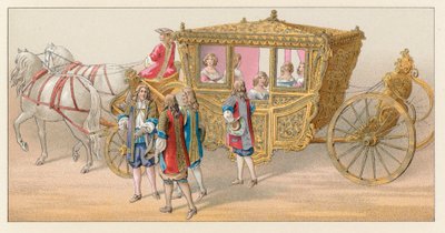 Francia, traje del siglo XVII de French School