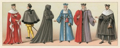 Traje del siglo XVI de Francia de French School