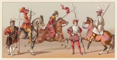 Traje del siglo XVI de Francia de French School