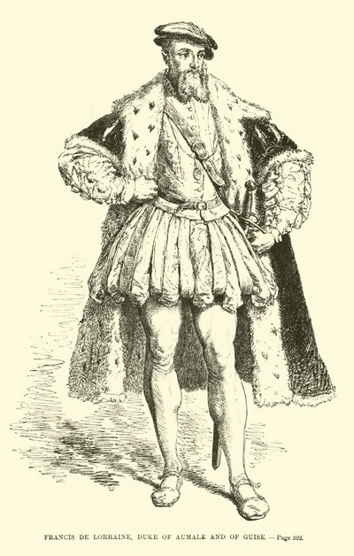 Francisco de Lorena, Duque de Aumale y de Guisa de French School