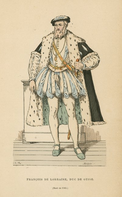 Francisco de Lorena, Duque de Guisa de French School