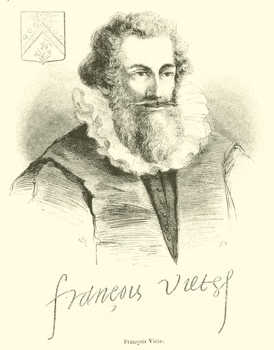François Viete (grabado) de French School
