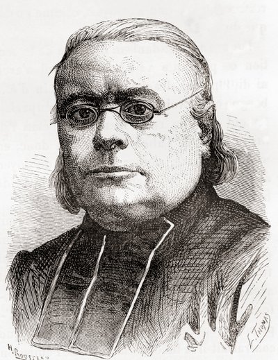 François-Napoléon-Marie Moigno, de Les Merveilles de la Science, publicado hacia 1870 (grabado). de French School