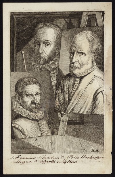 Frans Pourbus, Pieter Pieterszen y Arnold Mytens de French School