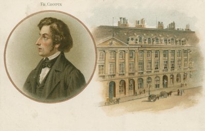 Frédéric Chopin, compositor y pianista virtuoso polaco de French School